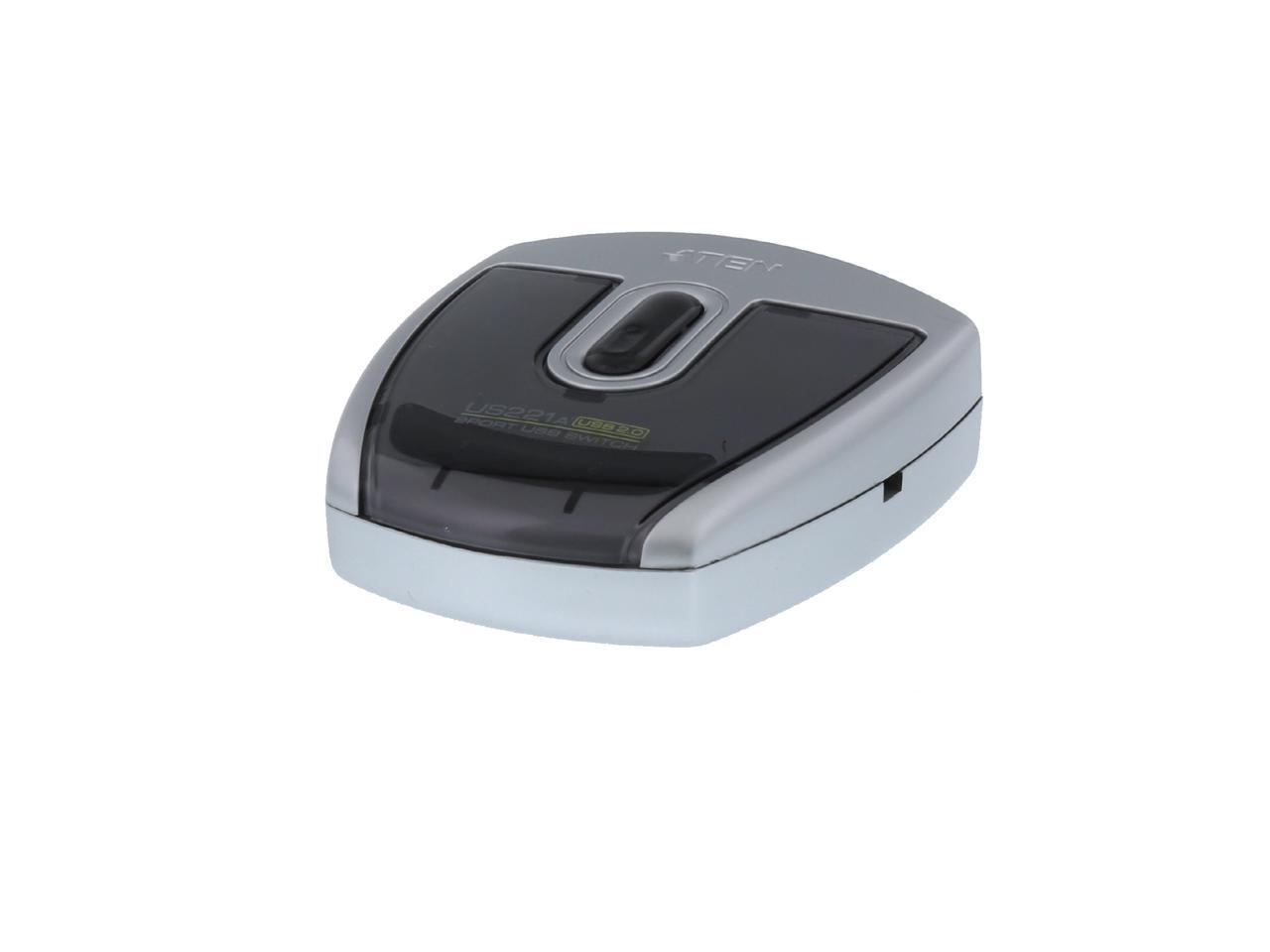 ATEN US221A 2-Port USB 2.0 Peripheral Switch - Newegg.com