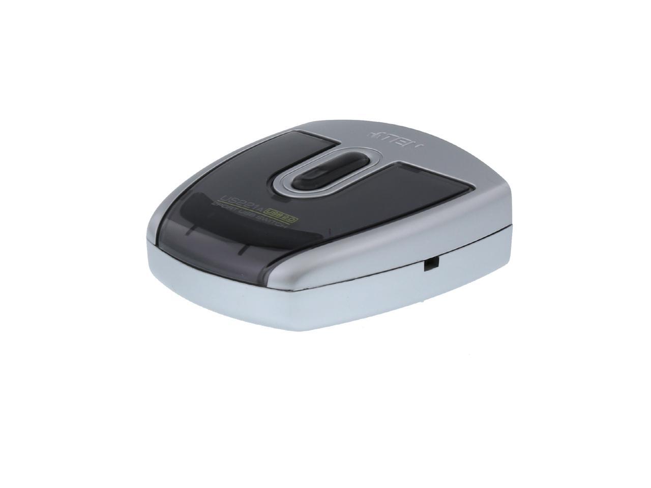ATEN US221A 2-Port USB 2.0 Peripheral Switch - Newegg.com