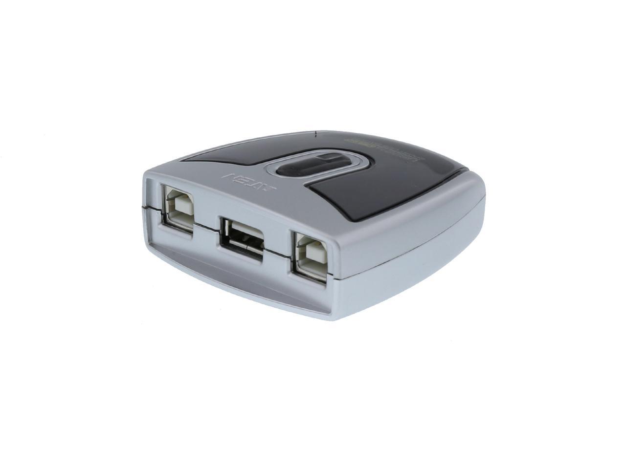 ATEN US221A 2-Port USB 2.0 Peripheral Switch - Newegg.com