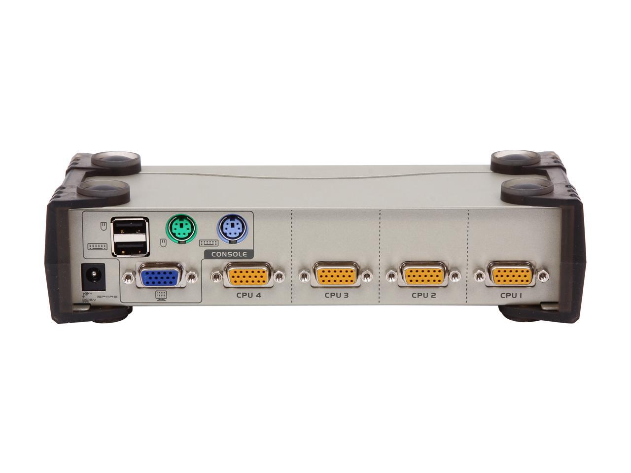 ATEN CS84U 4Port PS/2USB KVM Switch Newegg.ca