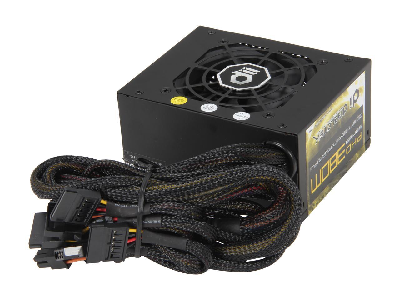 Diablotek PHD Series PHD380M 380 W Power Supply Newegg.ca