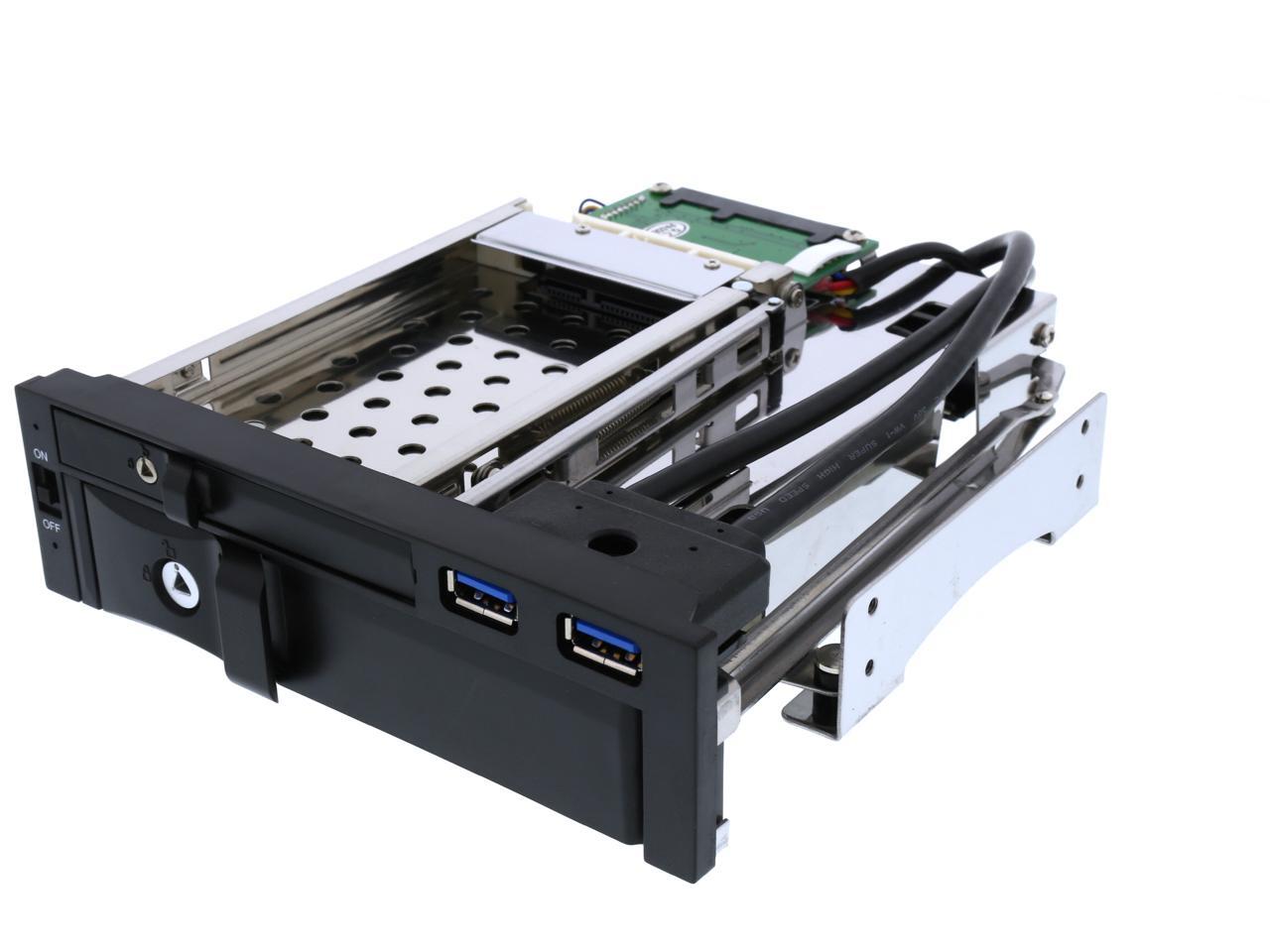 ENERMAX EMK5201U3 Mobile Rack 5.25&quot; drive bay designed for one 3.5