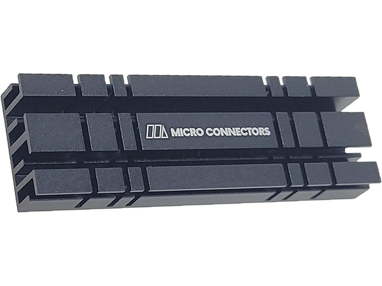 Micro Connectors M.2 NVMe SSD 10mm Standard Size Heat Sink (NGFFM2