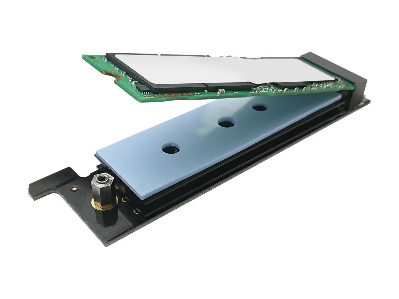 Micro Connectors PCIEM21U80HS LowProfile M.2 NVMe SSD to PCIe x4