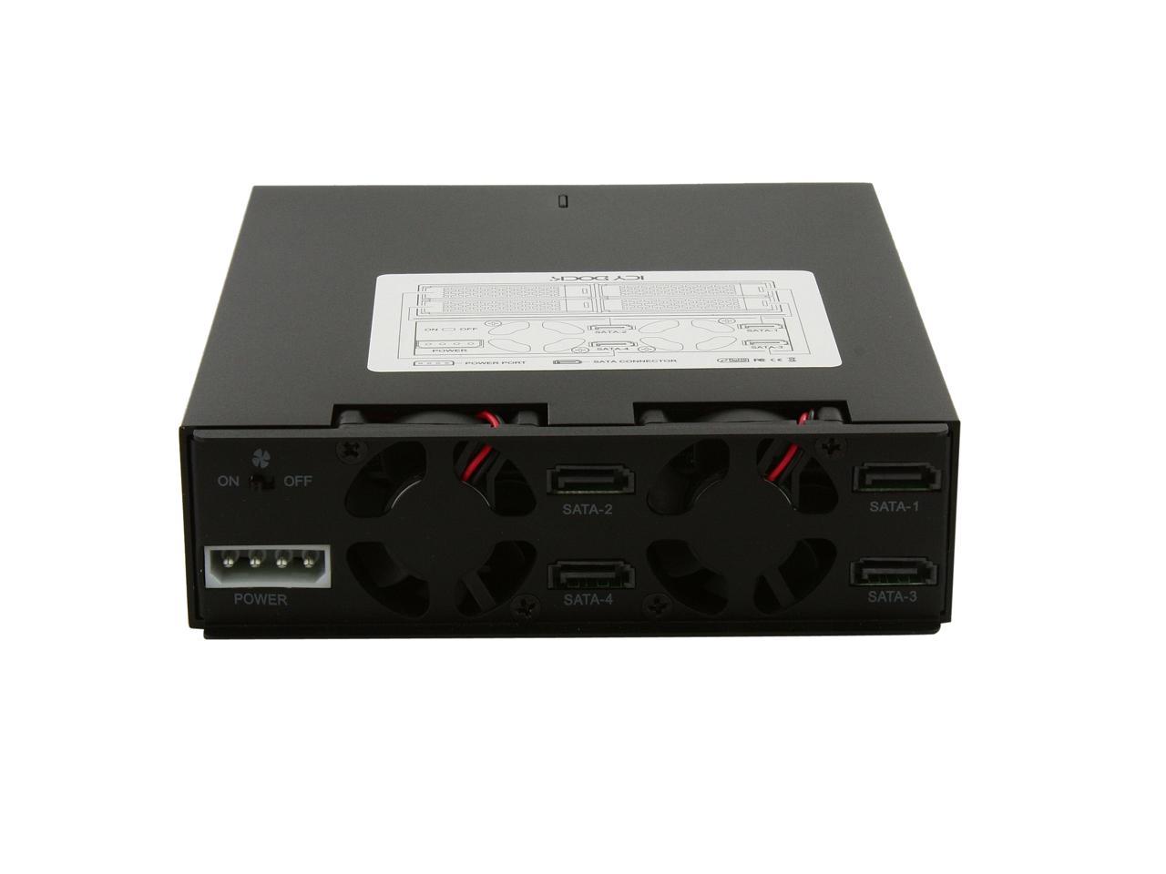 ICYDOCK MB994SP-4SB-1 4 x 2.5 インチ SATA 3 HDD SSD 搭載用