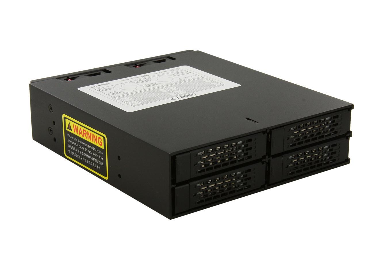 ICYDOCK MB994SP-4SB-1 4 x 2.5 インチ SATA 3 HDD SSD 搭載用
