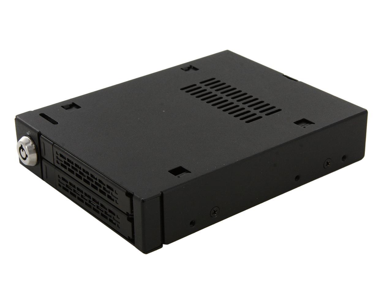 ICY DOCK MB992SK-B Enterprise Full Metal 2 X 2.5” SATA Hard Drive Or ...