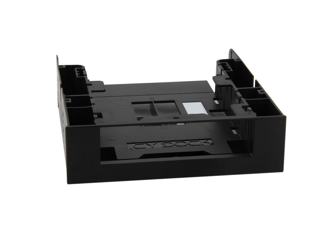 3.5 Floppy-Drive Mounting Bracket,Compatible with Standard 5.25 Bay of PC,Multifunctional Combination 5.25 to 2.5