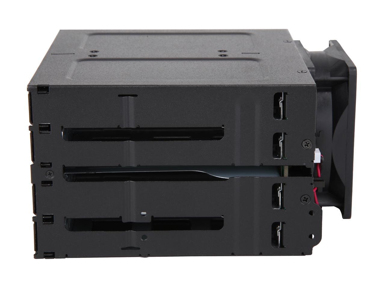 ICY DOCK MB508SP-B Rugged Full Metal 8 Bay 2.5" SAS/SATA SSD/HDD ...