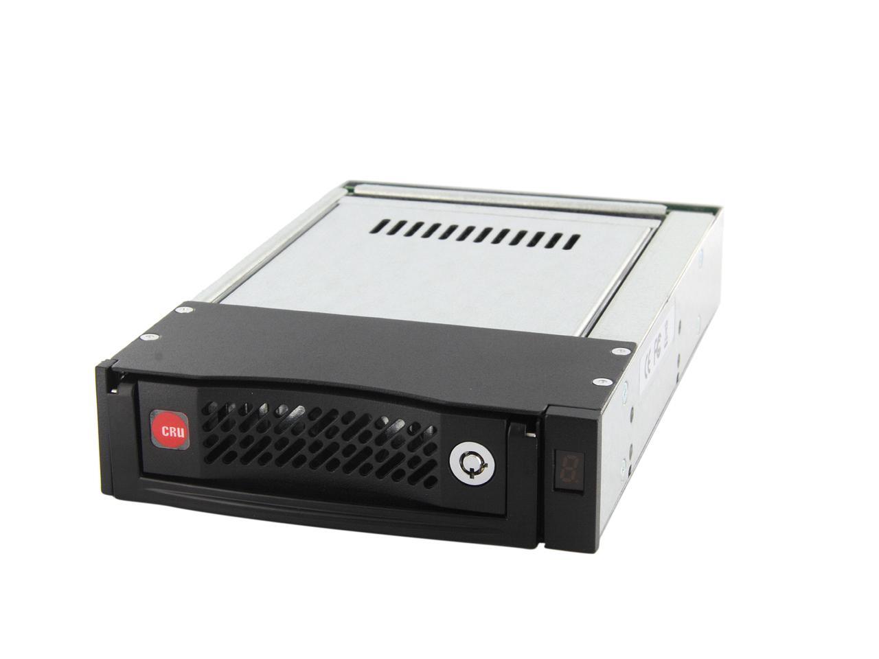 CRU 654650000500 Data Express DE110 Removable Hard Drive Enclosure, SATA 3Gb/s Interface