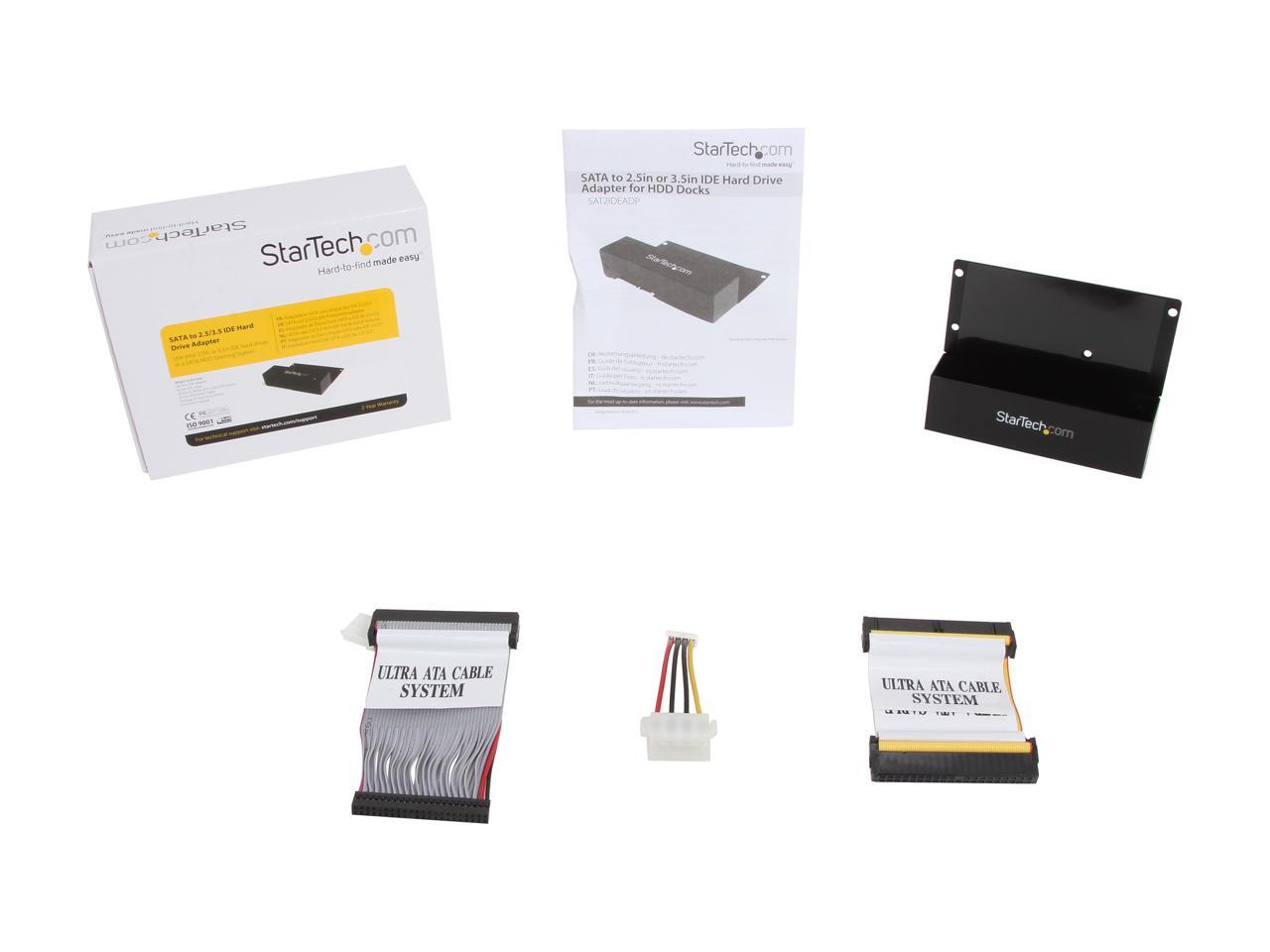 SAT2IDEADP SATA to 2.5in or 3.5in IDE Hard Drive Adapter