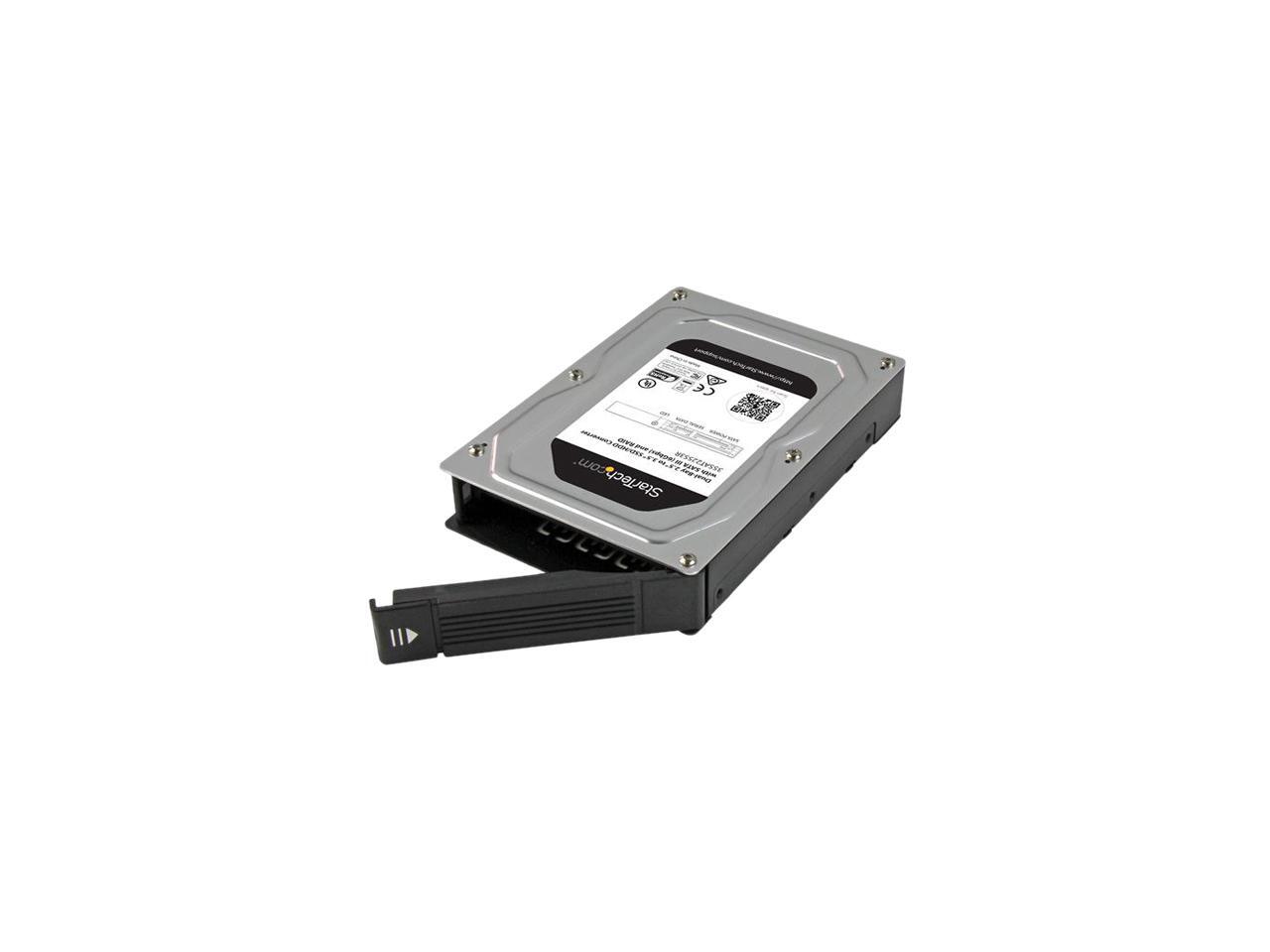 35SAT225S3R DualBay 2.5" to 3.5" SATA Hard Drive Adapter