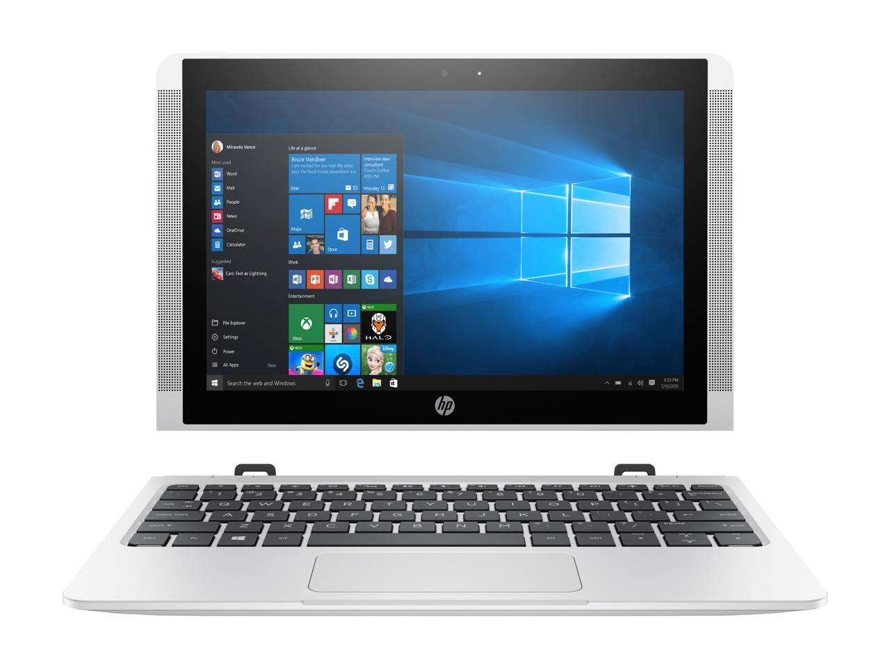 HP x2 Detachable 2in1 Tablet 10p020nr Intel Atom x5Z8350 (1.44 GHz) 2 GB DDR3L Memory 32 GB