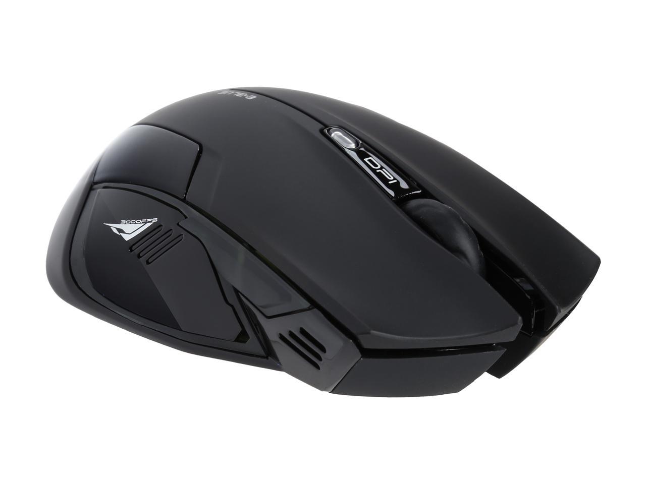 e-3lue 2500 dpi optical led wireless gaming mouse for pc and mac, black (ems152bk) mouse driver