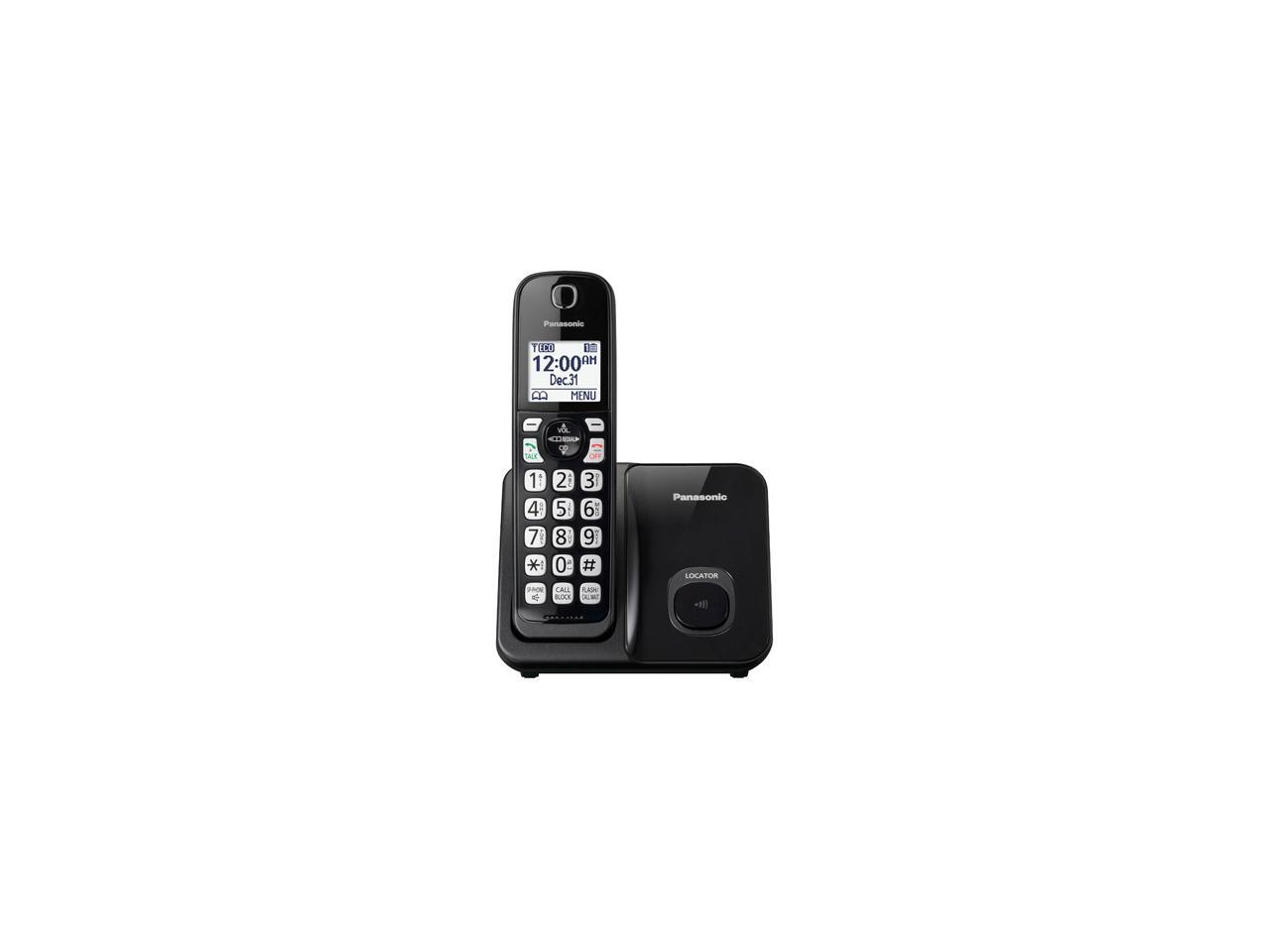 Panasonic KXTGD510B Cordless Phone With Handset Cordless Phone 1 Handset