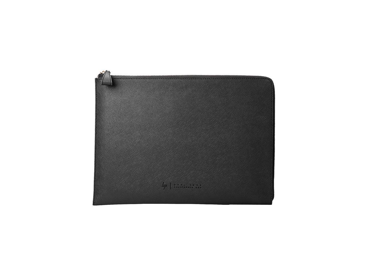 HP Spectre 13-inch Laptop Leather Sleeve (Dark Ash Silver with Copper ...