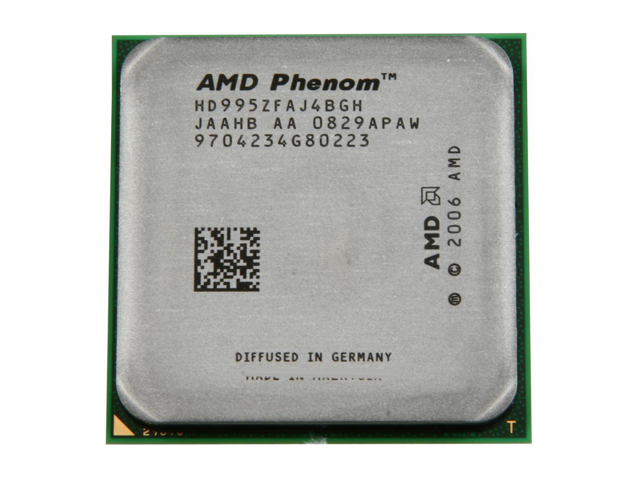 AMD Phenom X4 9950 Black Edition - Phenom X4 Agena Quad-Core 2.6 GHz ...