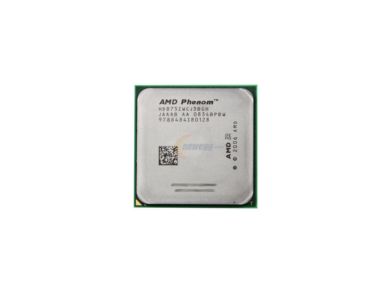 AMD Phenom X3 8750 Black Edition - Phenom X3 Toliman Triple-Core 2.4 ...