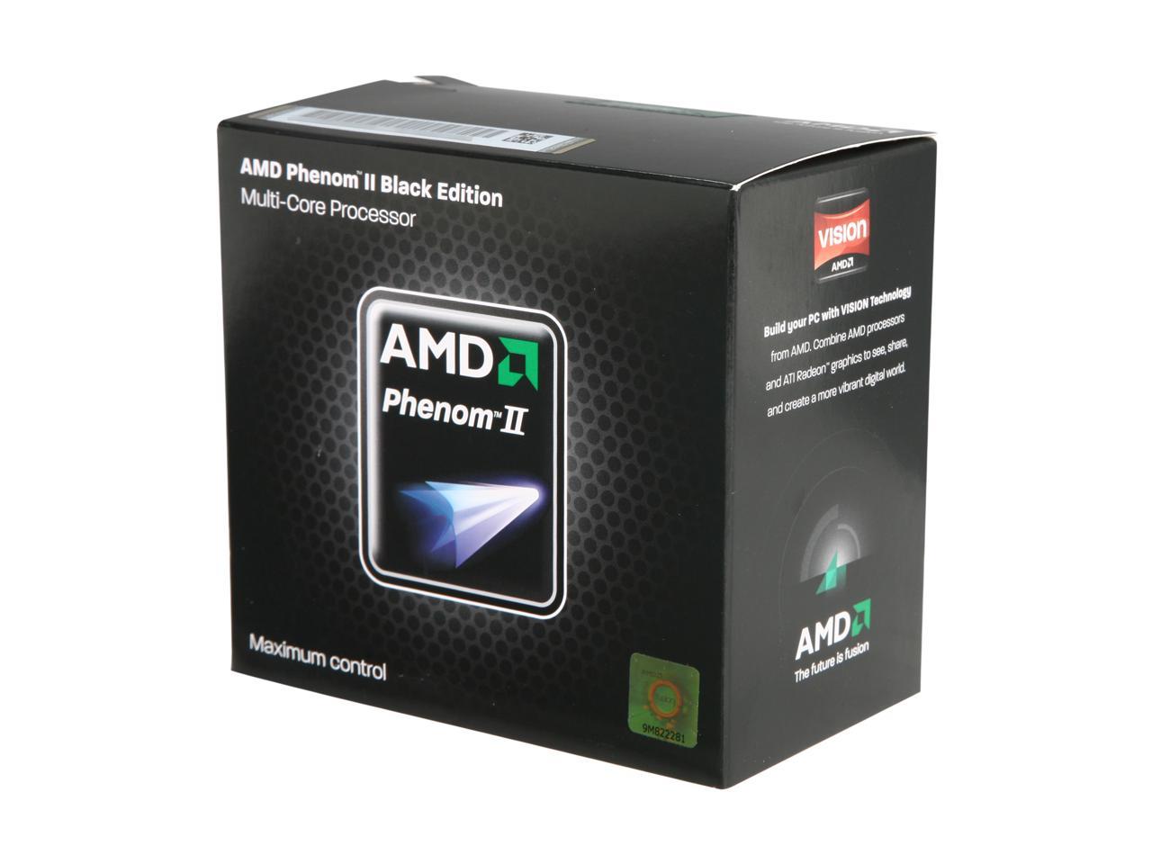 AMD Phenom II X4 965 3.4 GHz Quad-Core CPU Processor HDZ965FBK4DGM Socket AM3