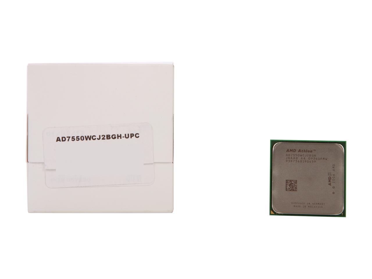 Refurbished: AMD Athlon X2 7550 - Athlon X2 Kuma Dual-Core 2.5 GHz ...