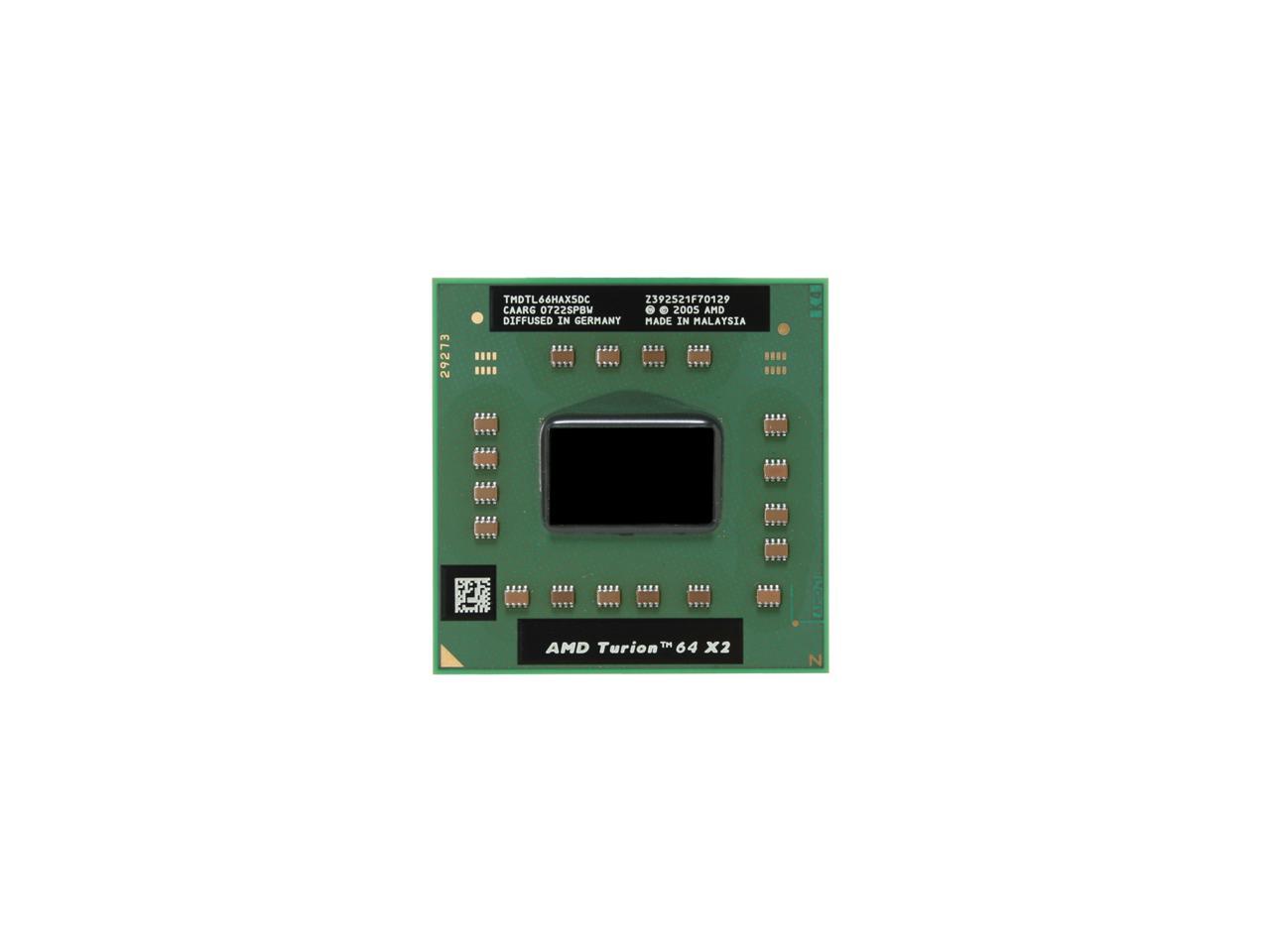 AMD Turion 64 X2 TL-66 2.3 GHz Socket S1 TMDTL66HAX5DC Processor ...