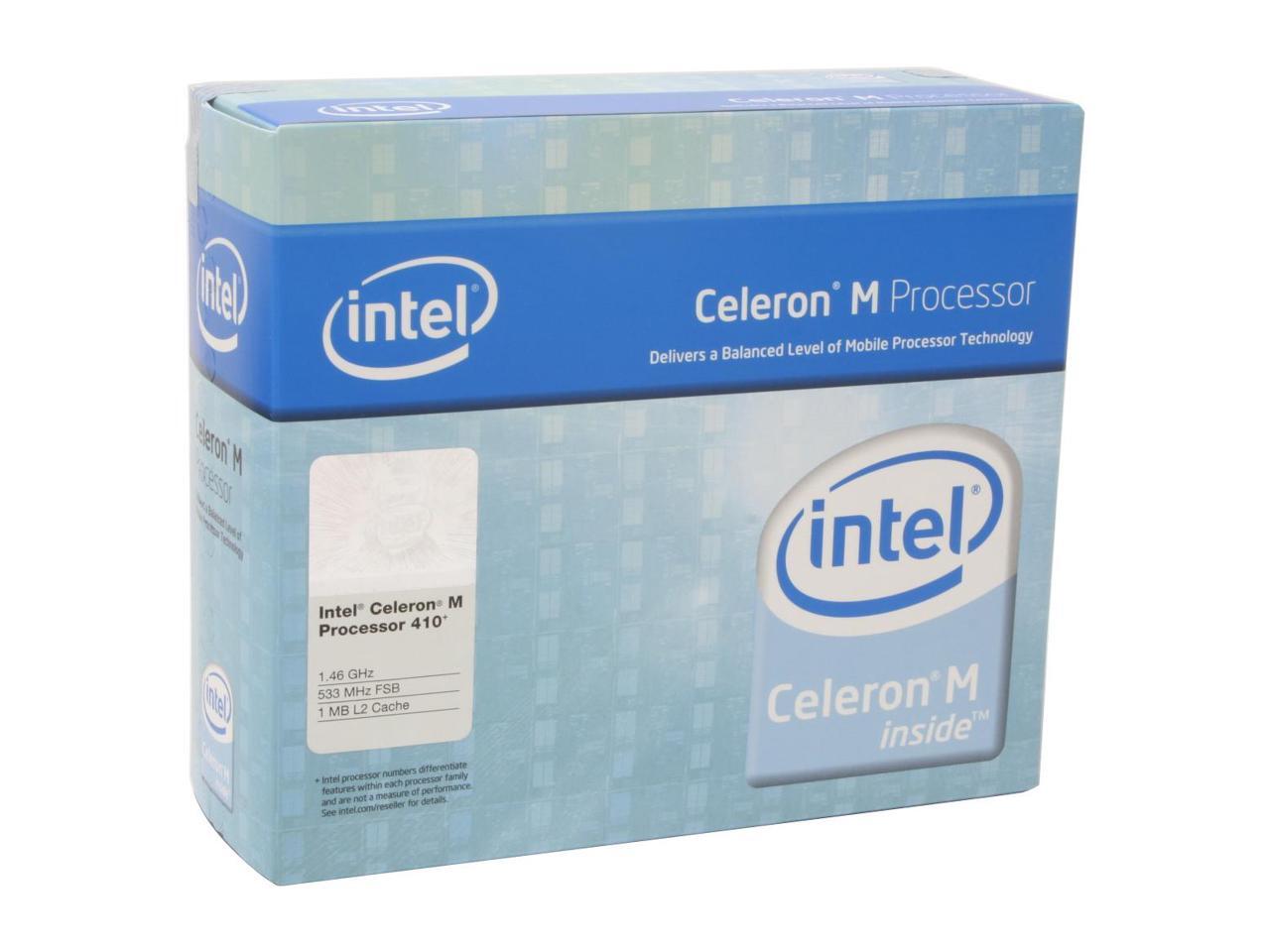Intel Celeron M 420 - Celeron M Yonah Single-Core 1.6 GHz Socket M 27W ...