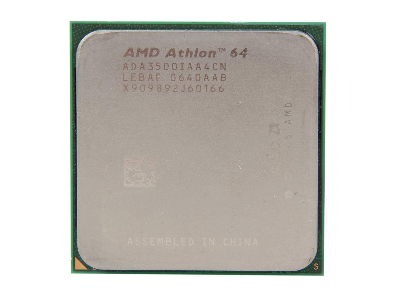 Как разогнать процессор amd athlon 64 3500