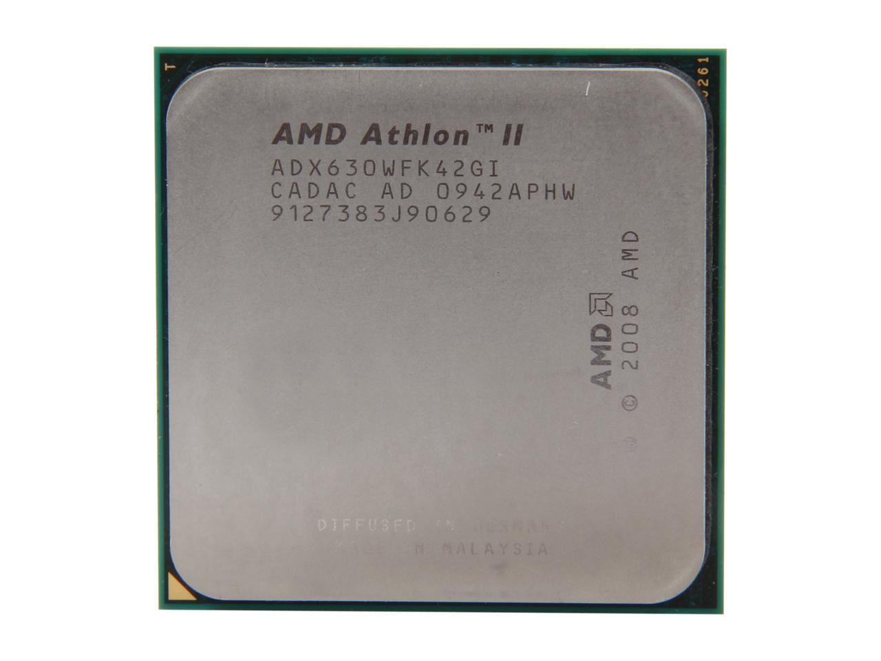 Amd athlon 2 adx630wfk42gi совместимость с материнской платой