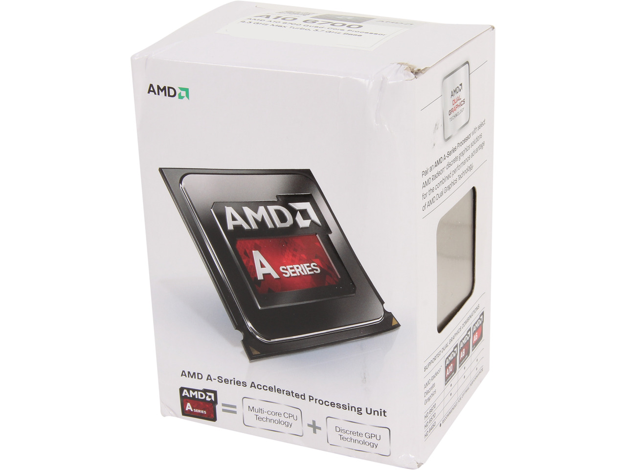 thumbnail image 2 of AMD A10-6700 CPU – Quad-Core 3.7GHz Socket FM2 4MB L2 Cache – Tested Working 2 of 2