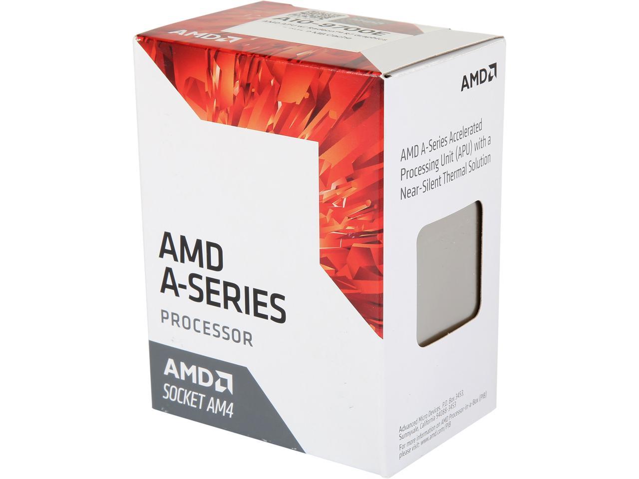 AMD A10-9700E Bristol Ridge Quad-Core 3.0 GHz Socket AM4 35W ...