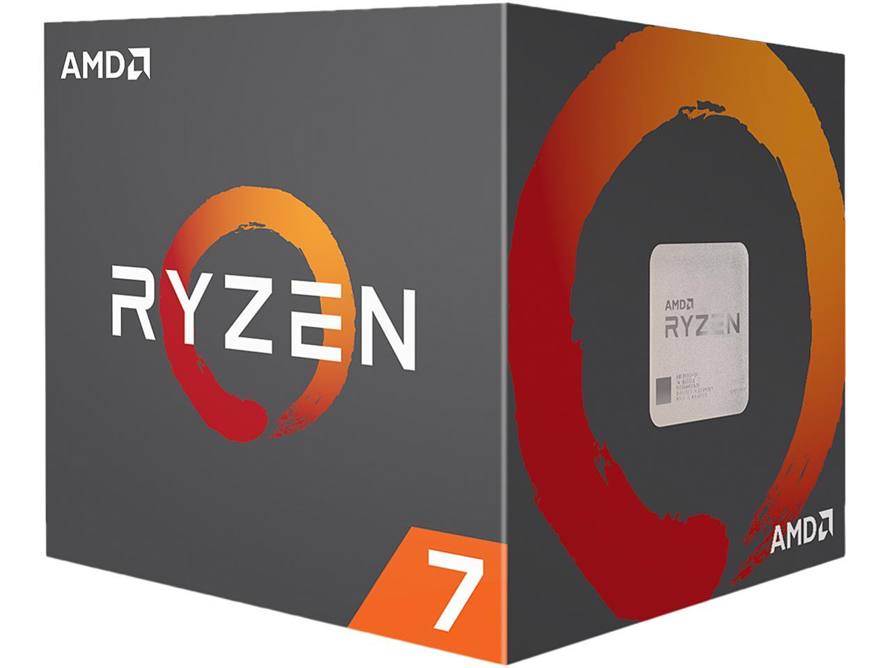 Amd Ryzen 7 2700 8 Core 3 2 Ghz 4 1 Ghz Max Boost Socket Am4 65w Yd2700bbafbox Desktop Processor Newegg Com