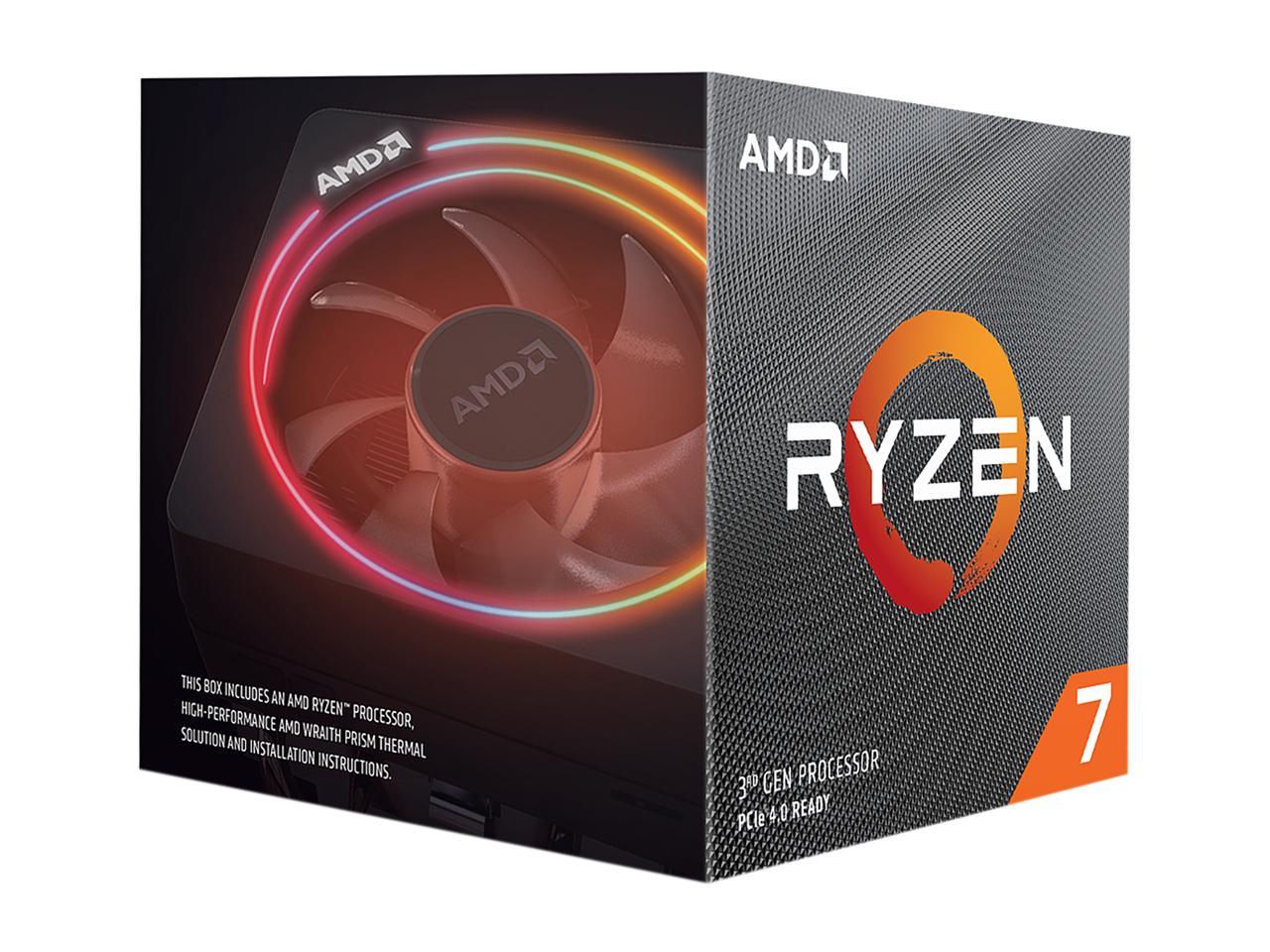 Micro Center AMD Ryzen 7 3700X Matisse Desktop Processor 8-Core Up to 4.4GHz Unlocked with Wraith Prism LED Cooler Bundle with ASUS TUF Gaming B450-PLUS II AMD AM4 Ryzen 5000 ATX Gaming Motherboard 