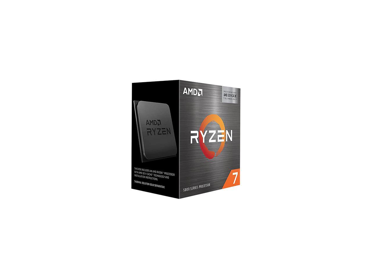 AMD Ryzen 7 5800X3D - Ryzen 7 5000 Series 8-Core 3.4 GHz Socket AM4 105W  Desktop Processor - 100-100000651WOF - Newegg.com