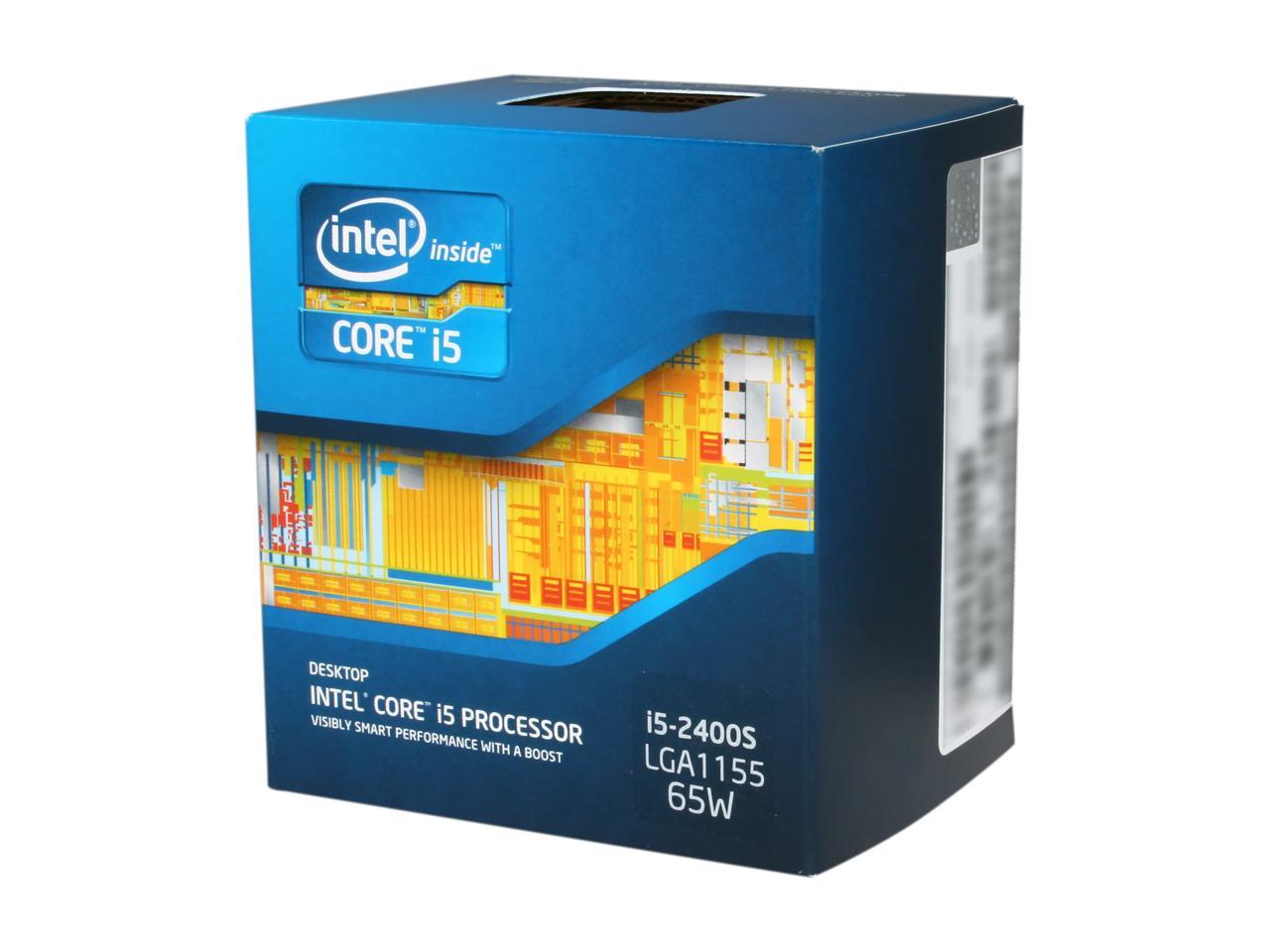 Burgerschap Valkuilen isolatie Intel Core i5-2400S - Core i5 2nd Gen Sandy Bridge Quad-Core 2.5GHz (3.3GHz  Turbo Boost) LGA 1155 65W Intel HD Graphics 2000 Desktop Processor -  BX80623I52400S - Newegg.com