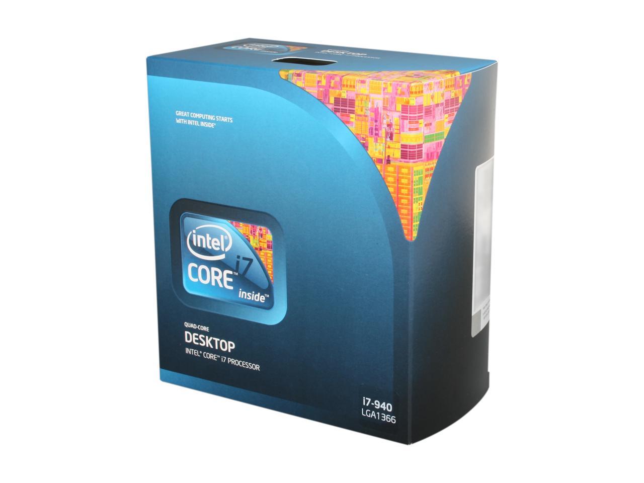Intel Core i7-940 - Core i7 Bloomfield Quad-Core 2.93 GHz LGA 1366 