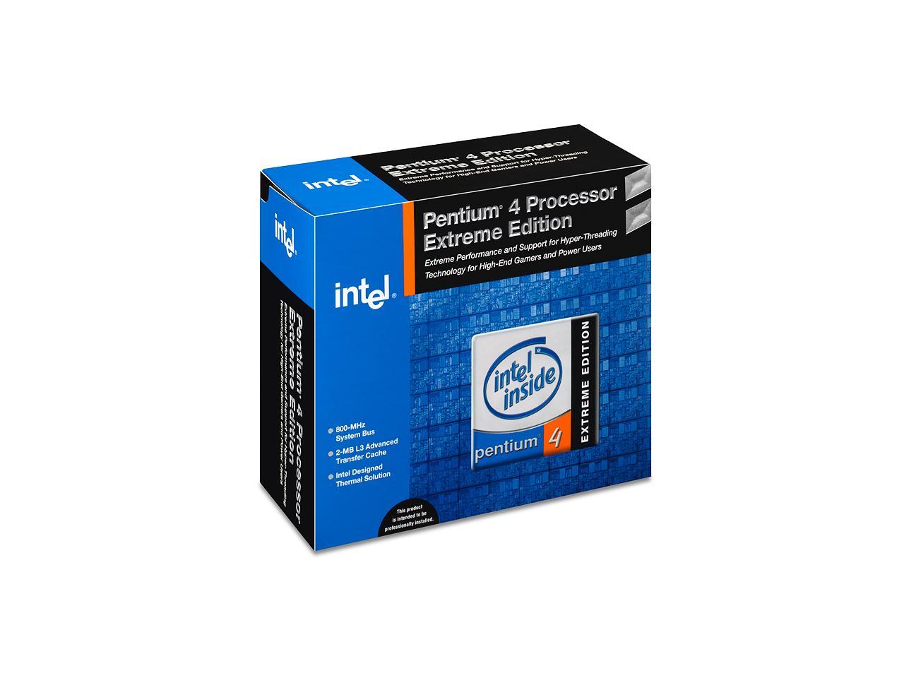 Open Box: Intel Pentium 4 Extreme Edition 3.2 - Pentium 4 Gallatin ...