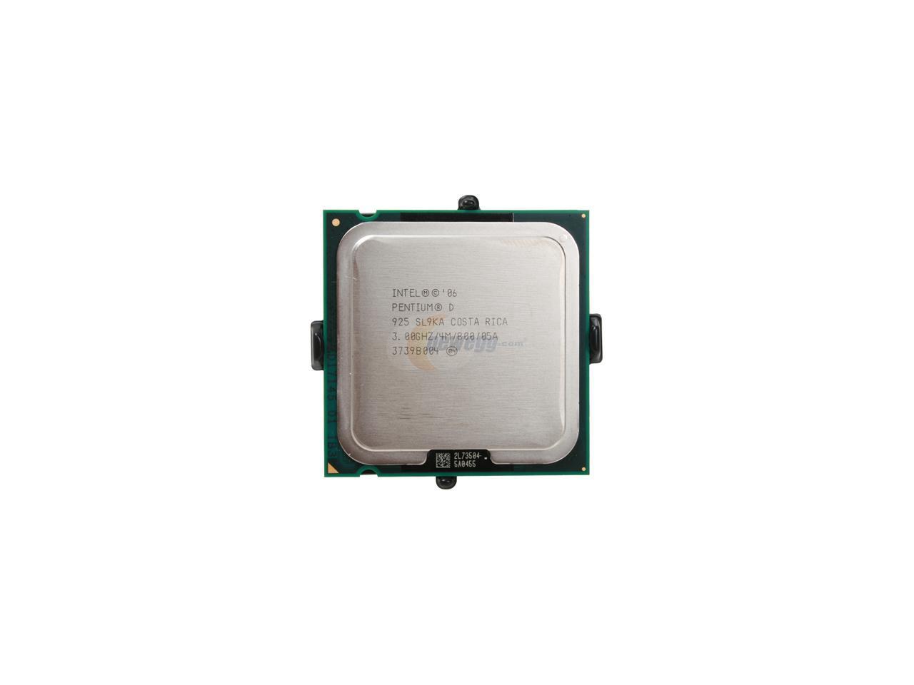 Intel Pentium D 925 3.0 GHz LGA 775 HH80553PG0804MN Processor - Newegg.com
