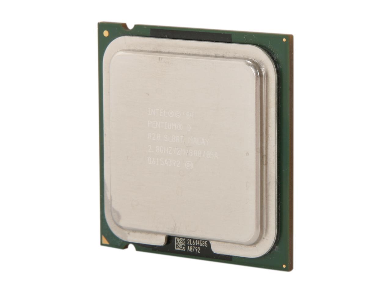 Intel pentium d 820 обзор