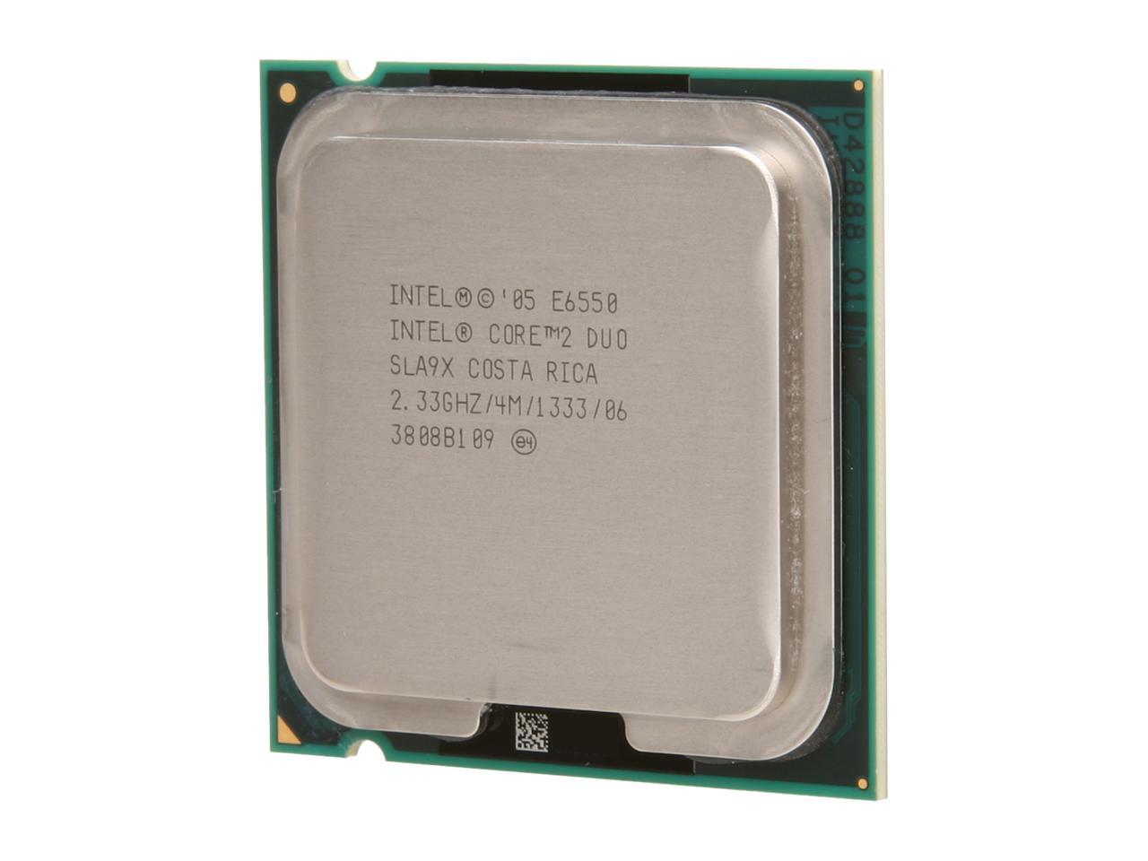 Refurbished: Intel Core 2 Duo E6550 - Core 2 Duo Conroe Dual-Core 2.33 ...