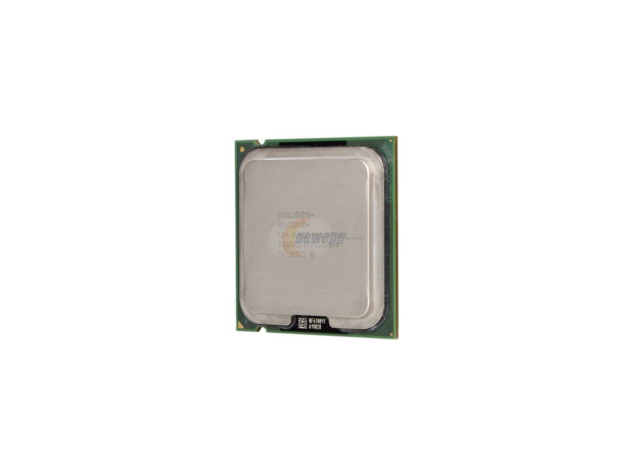 Refurbished: Intel Pentium 4 524 - Pentium 4 Prescott Single-Core 3.06 ...