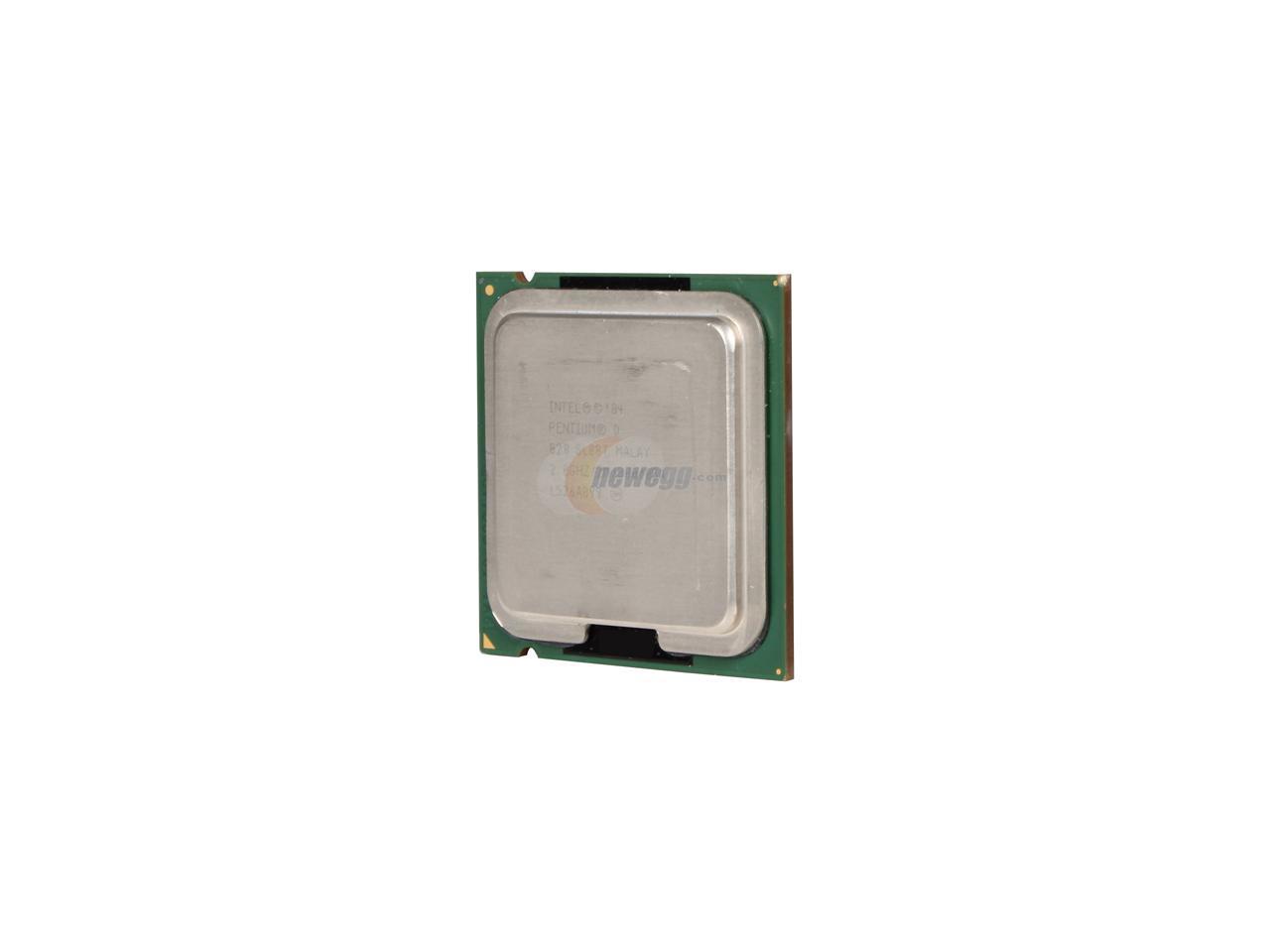 Intel pentium d 820 разгон