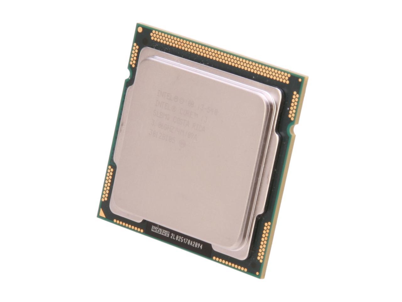 Intel i3 540 какое поколение