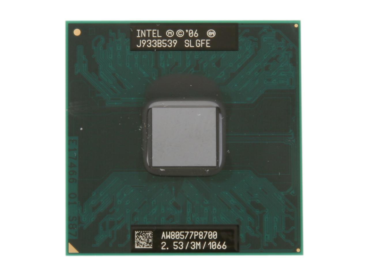 Intel core 2 duo p8700 сколько поддерживает оперативной памяти