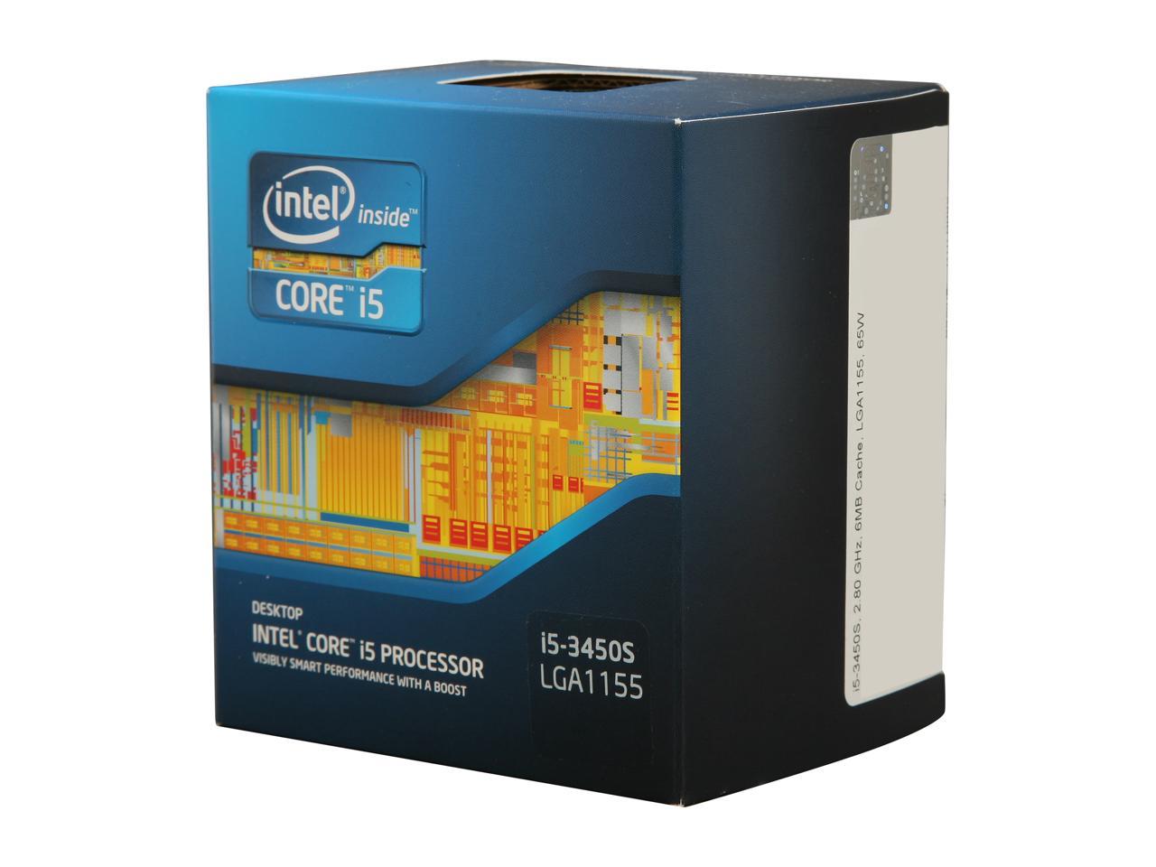 Intel Core i5-3450S - Core i5 3rd Gen Ivy Bridge Quad-Core 2.8GHz (3.5GHz  Turbo) LGA 1155 65W Intel HD Graphics 2500 Desktop Processor - 