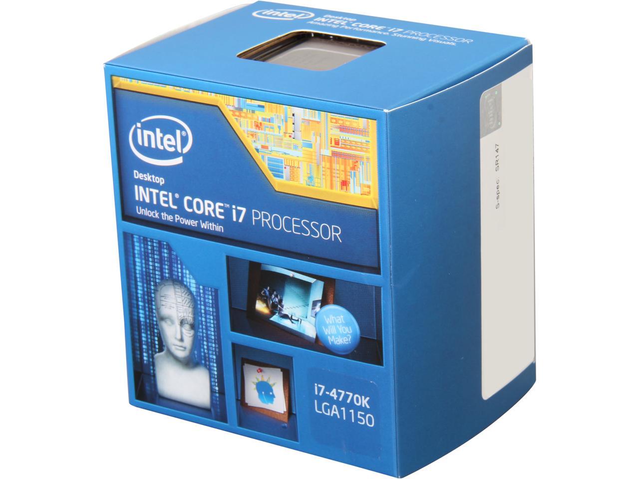 Intel Core i7 I7-4770K 3.5 GHz Processor BXF80646I74770K