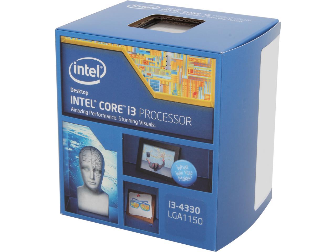 Intel Core I3 4330 3 5 Ghz Lga 1150 Bxi Desktop Processor Newegg Com