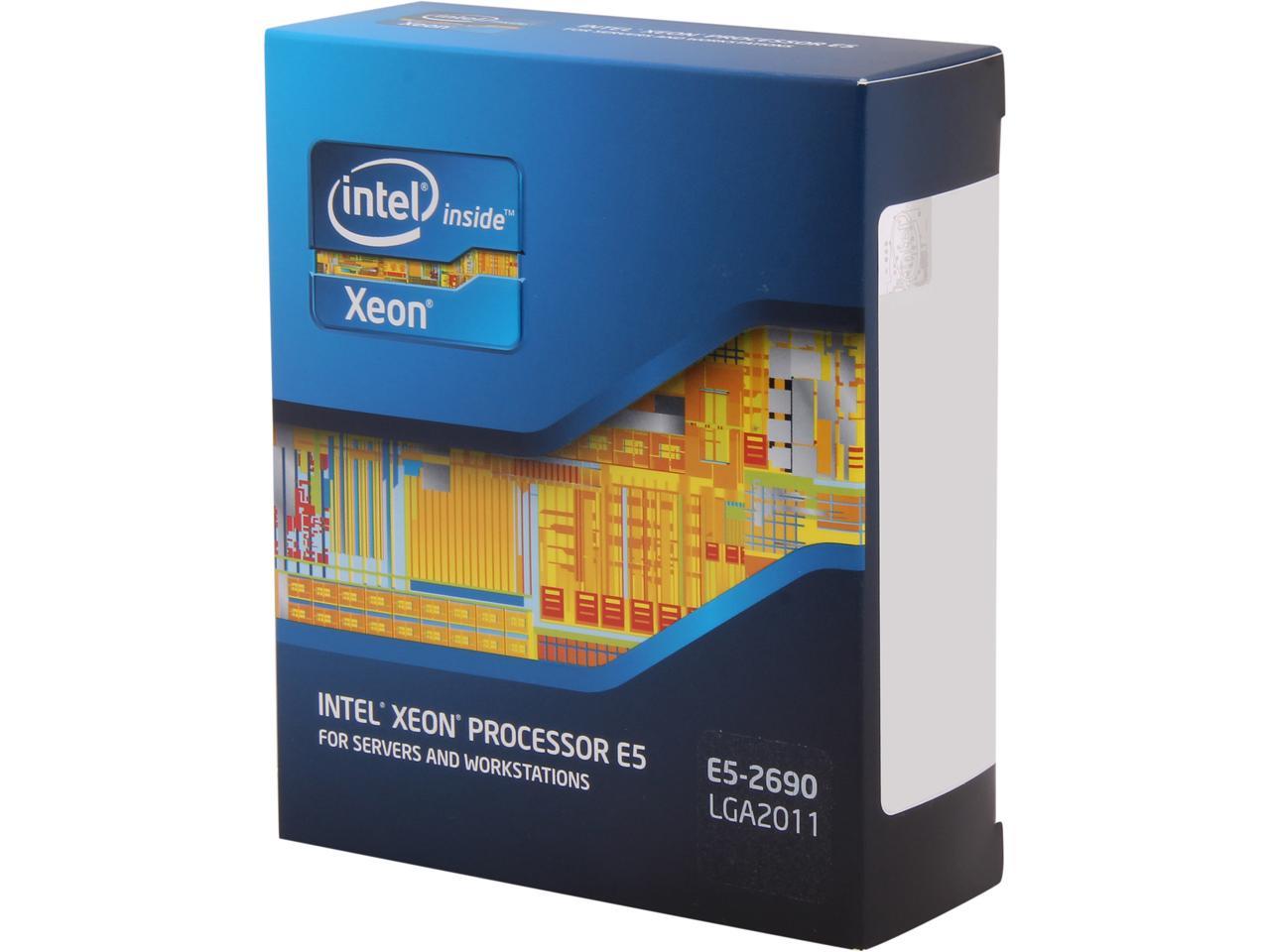 Intel 10x Intel Xeon PROCESSOR CPU SR0L0 E5-2690 20 MB L3 Cache 2.90 GHz 8C 8GT/s 135w 