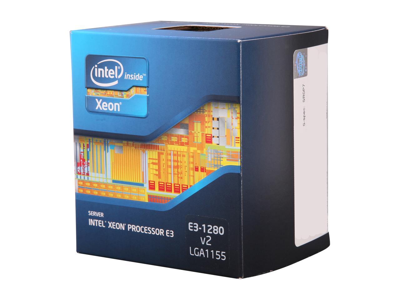 Intel Xeon 1280 V2 3 6ghz 4 0ghz Turbo Lga 1155 69w Bxev2 Server Processor Newegg Com