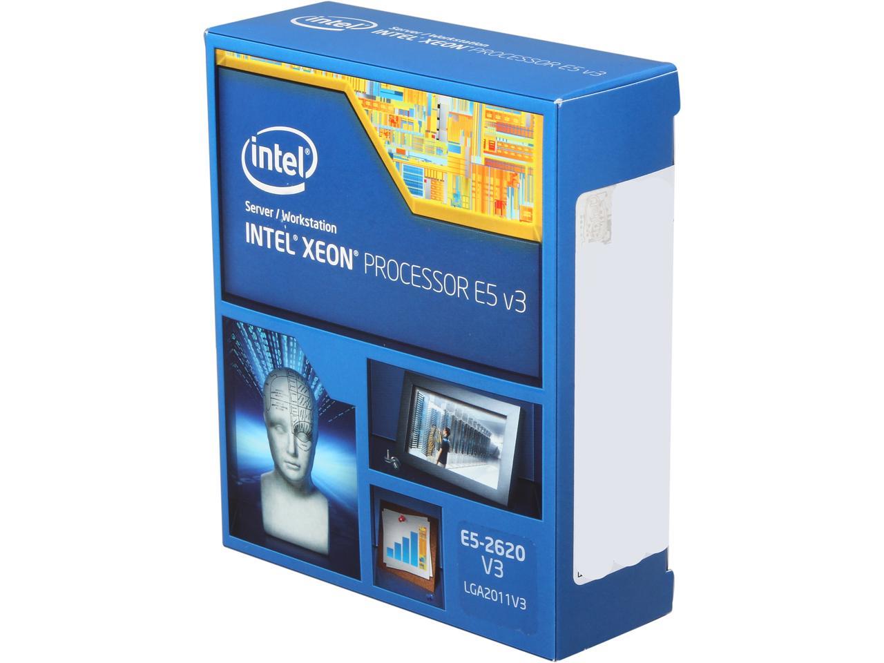 Intel BX80644E52620V3 CPU Boxed 2011 Xeon E5-2620v3, 2,4GHz, 15MB Cache 