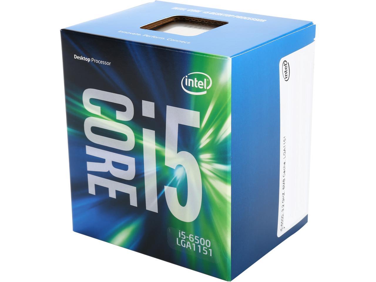 PC/タブレット PCパーツ Intel Core i5-6500 - Core i5 6th Gen Skylake Quad-Core 3.2 GHz LGA 1151 65W  Intel HD Graphics 530 Desktop Processor - BX80662I56500